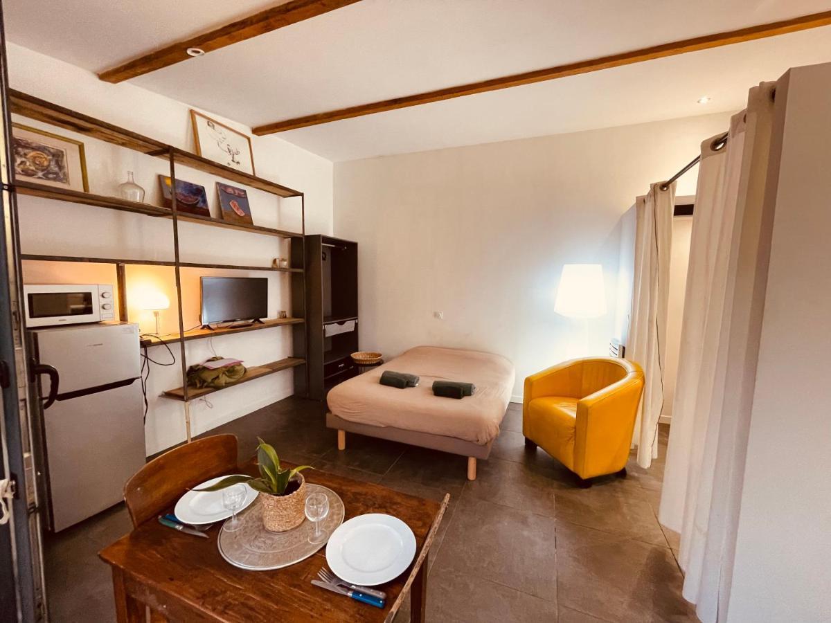 Charmant Studio Loft - Mas Bois Fontaine Nimes Exterior foto